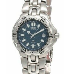 Citizen Men's Watch Eco-Drive AW1700-59L Solar Blue Dial Stainless Steel 45mm